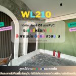 WL210-ไม้ผนังลอน สูตรภายนอก